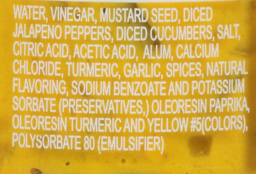 Jalapeño Mustard Relish - Image 5